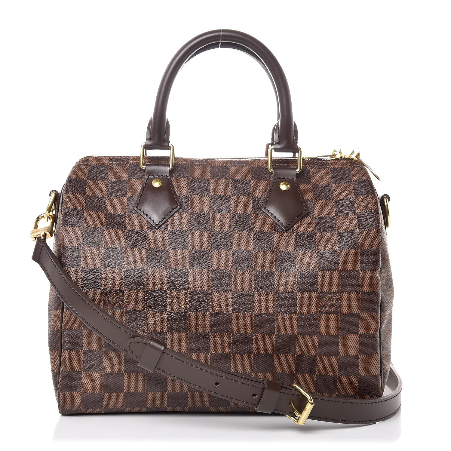 Louis Vuitton Damier Ebene Speedy Bandouliere 25 1 of 10