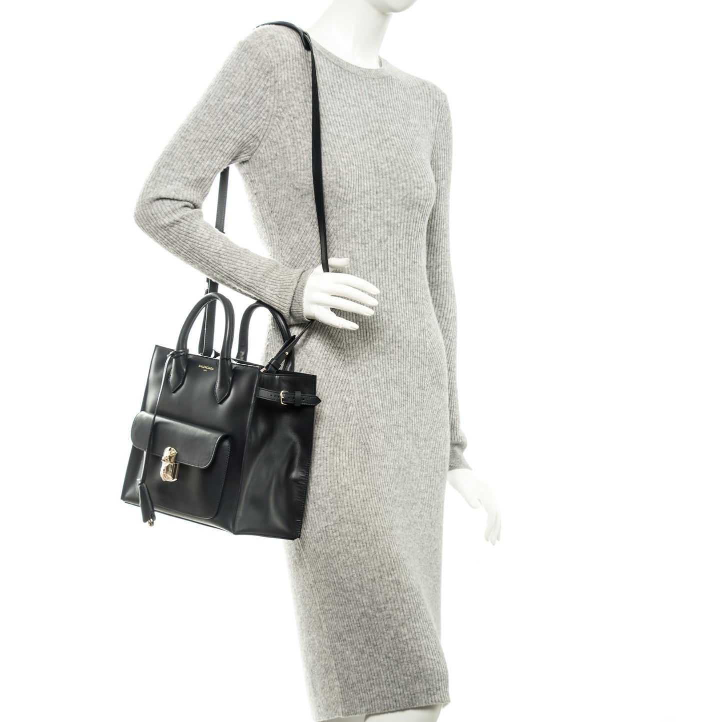Calfskin Padlock All Afternoon Bleu Nuit