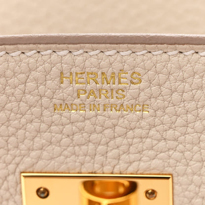 Hermes Togo Birkin 30 Craie 6 of 11