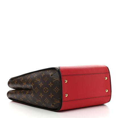 Louis Vuitton Calfskin Monogram Kimono Tote Cherry 4 of 10
