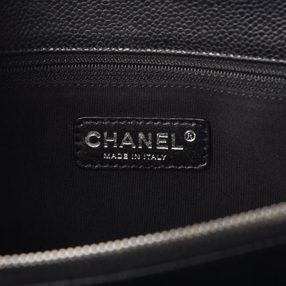 Chanel Caviar Quilted Grand Shopping Tote GST Black 6 of 7