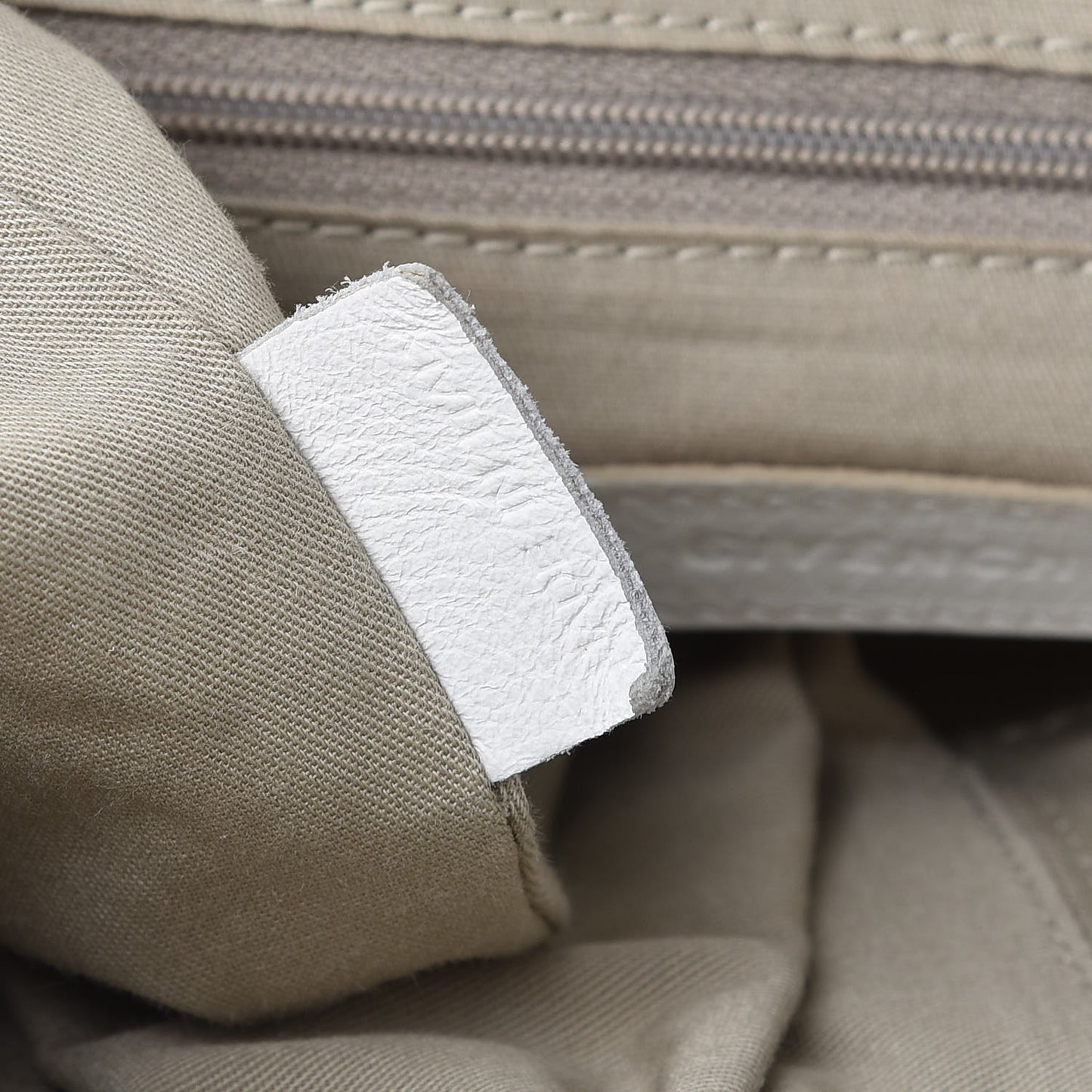 Sugar Goatskin Medium Nightingale Tote Bag Ivory