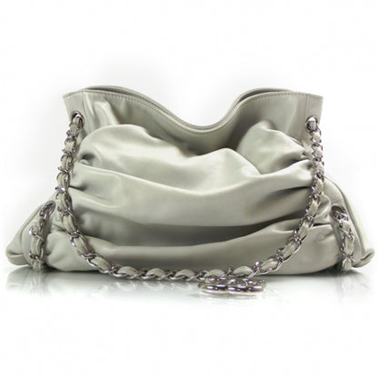 Chanel Lambskin Sharpei Large Bag Gray 1 of 14