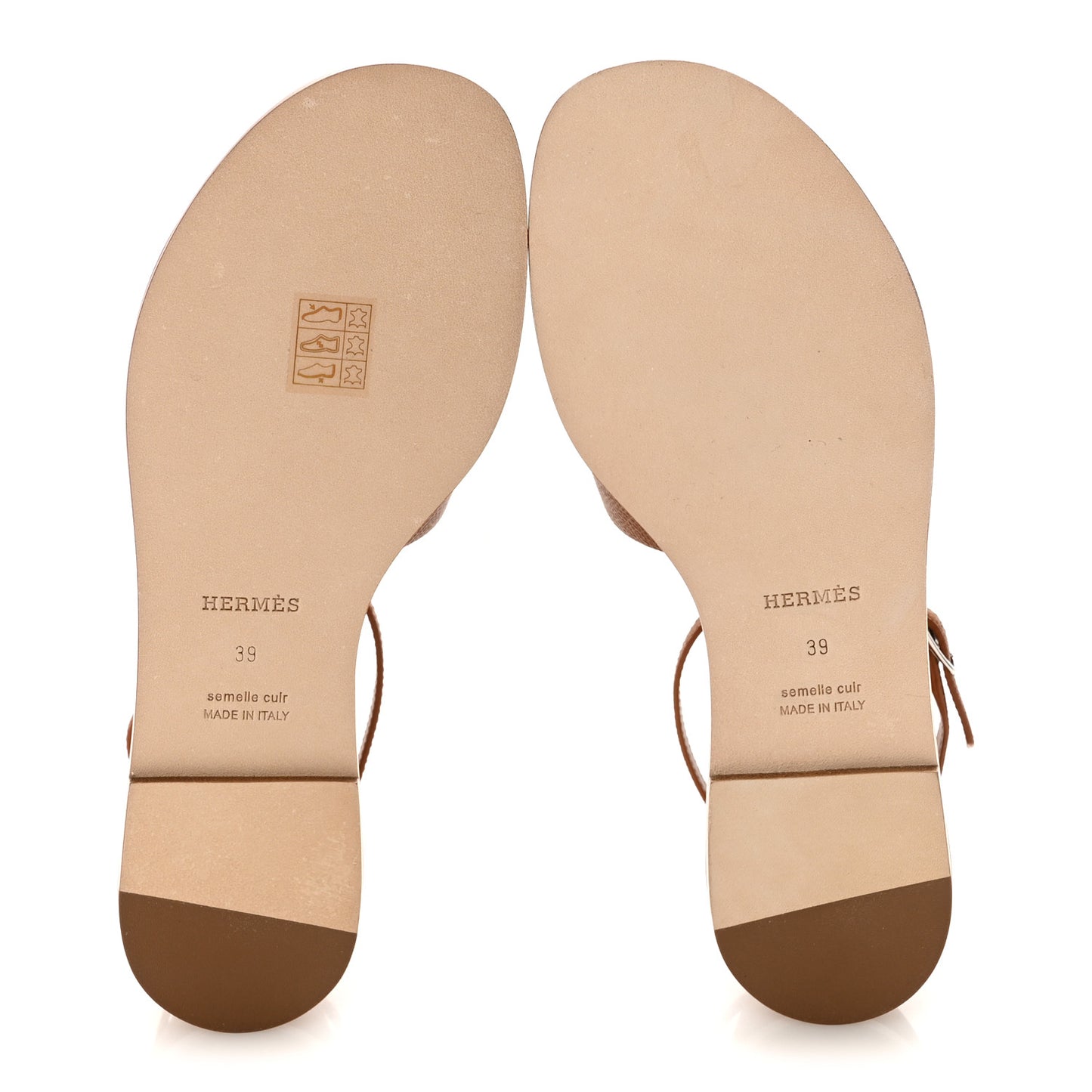 Epsom Santorini Sandals 39 Gold