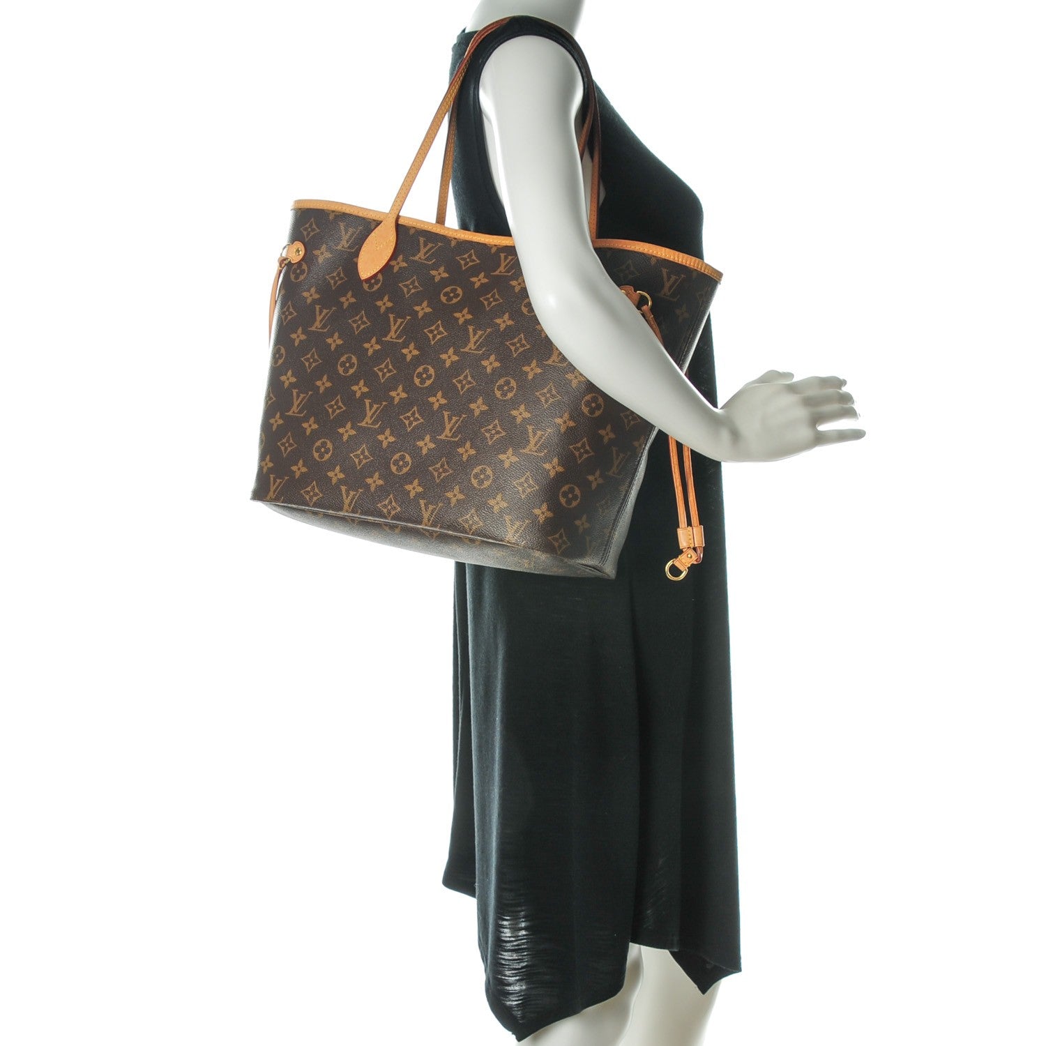 Louis Vuitton Monogram Neverfull MM 2 of 7
