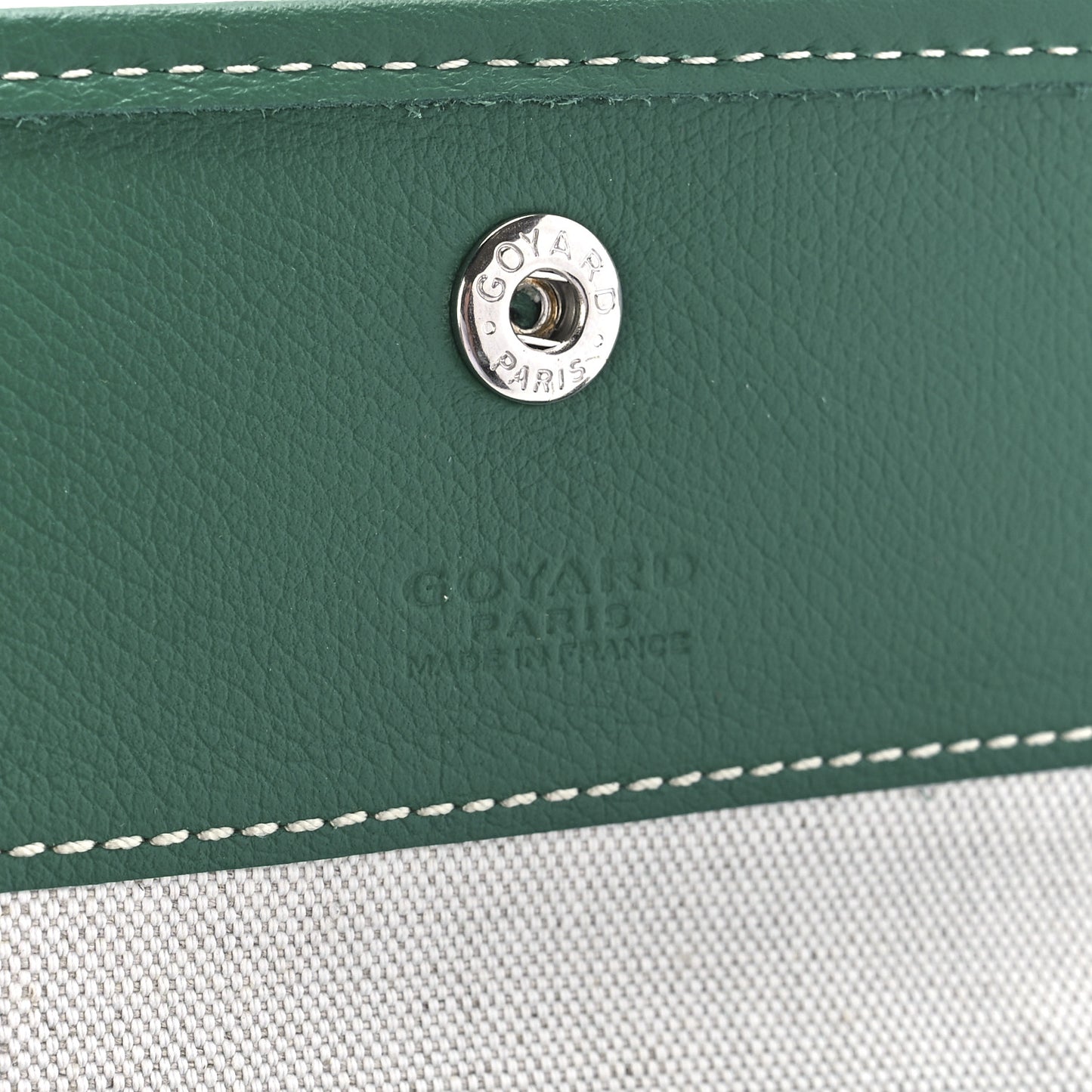 Goyardine Pouch Green