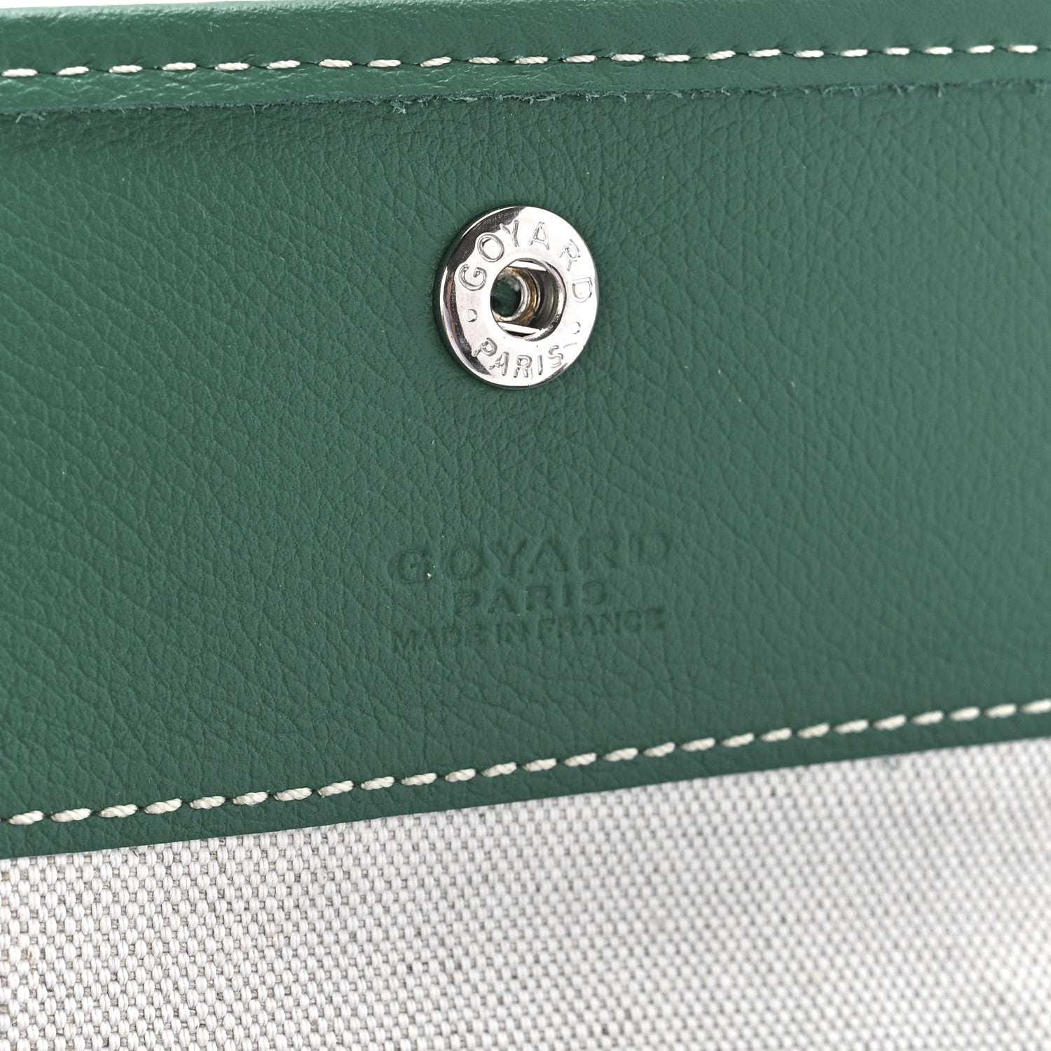 Goyard Goyardine Pouch Green 6 of 10