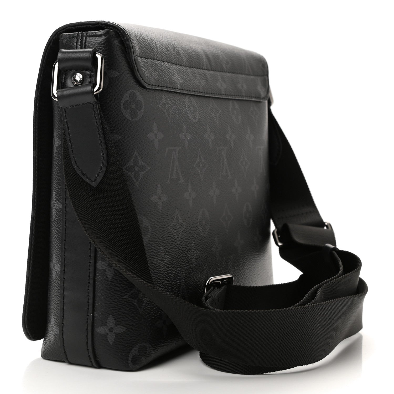 Louis Vuitton Monogram Eclipse District PM Black 3 of 9