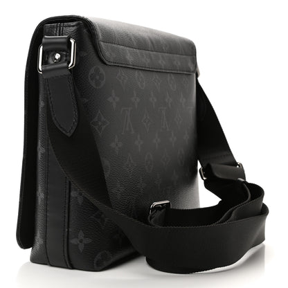 Louis Vuitton Monogram Eclipse District PM Black 3 of 9
