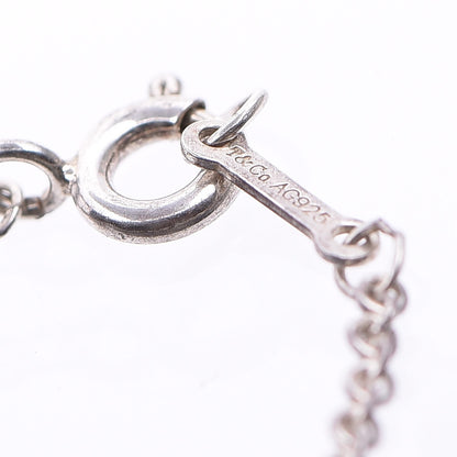 Tiffany Sterling Silver Diamond Paloma Picasso Modern Heart Link Bracelet 7 of 7