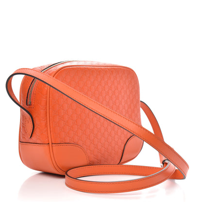 Gucci Soft Microguccissima Mini Bree Messenger Bag Sun Orange 3 of 10