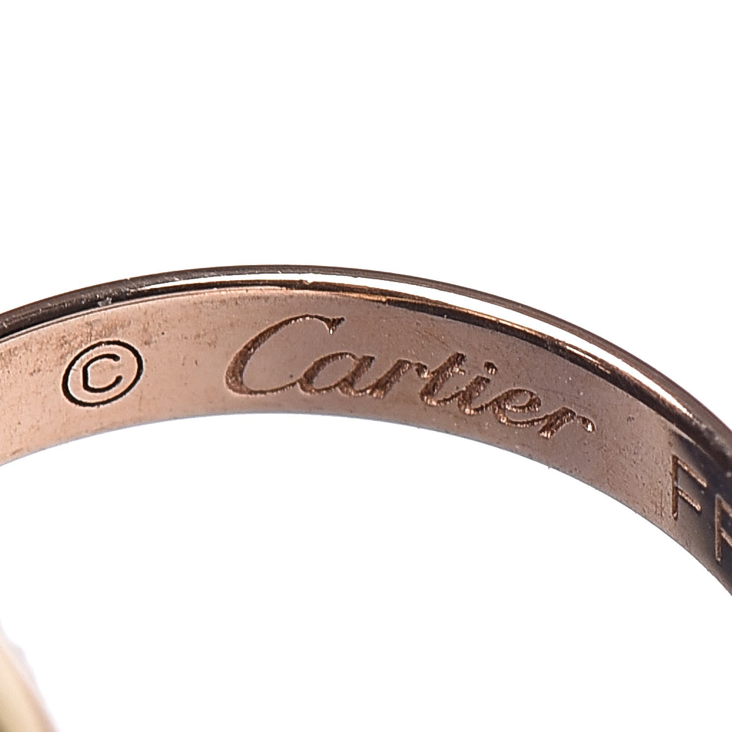 Cartier 18K Pink Yellow White Gold Trinity Adjustable Cord Bracelet Black 4 of 6