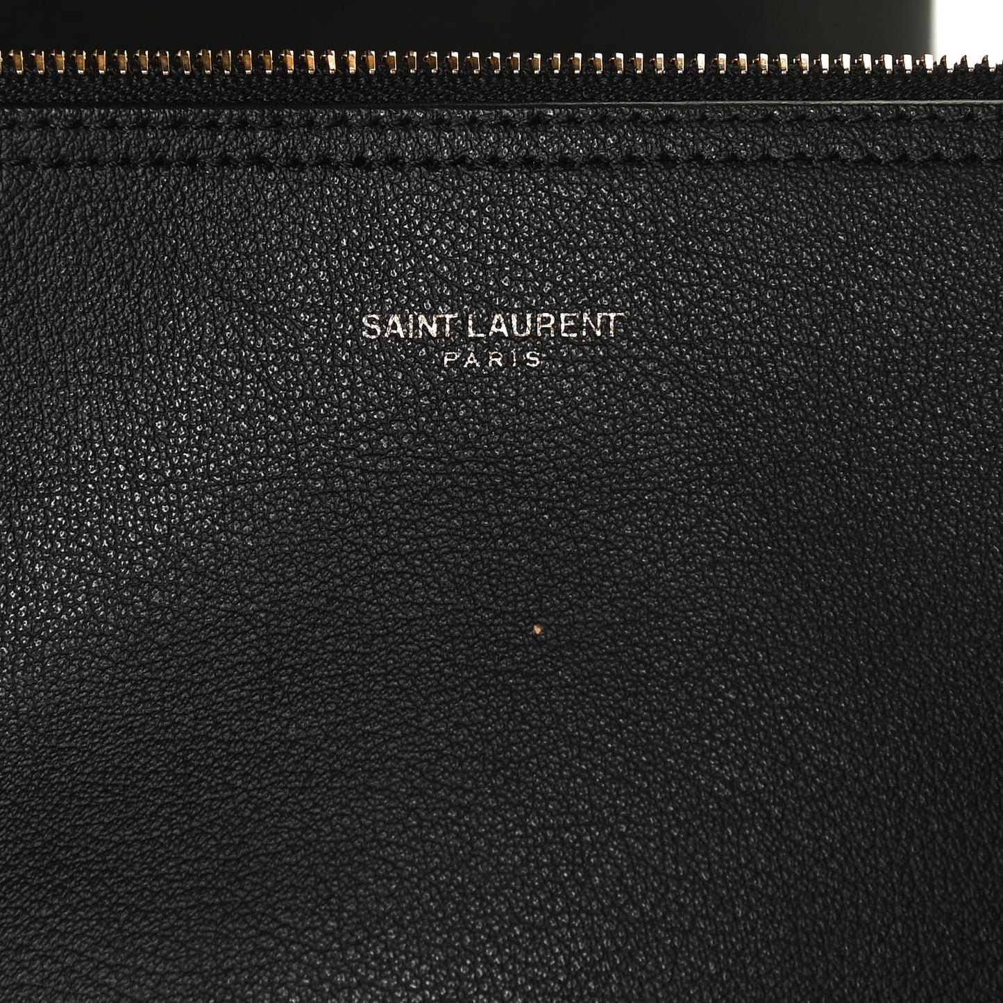 Calfskin Large Shopping Tote Black