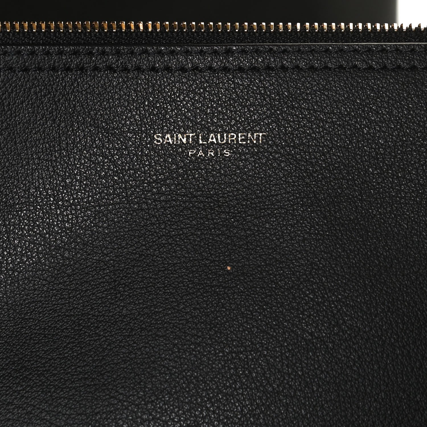 Saint Laurent Calfskin Large Shopping Tote Black 9 of 12