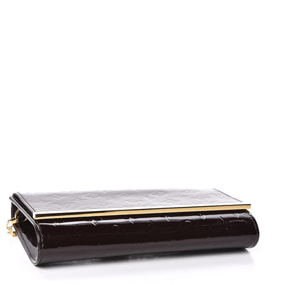 Louis Vuitton Vernis Ana Clutch Amarante 4 of 9