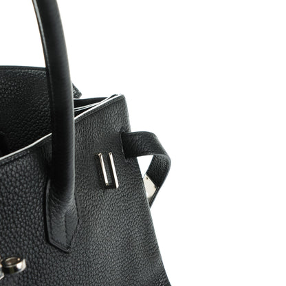 Hermes Taurillon Clemence Birkin 40 Black 18 of 25