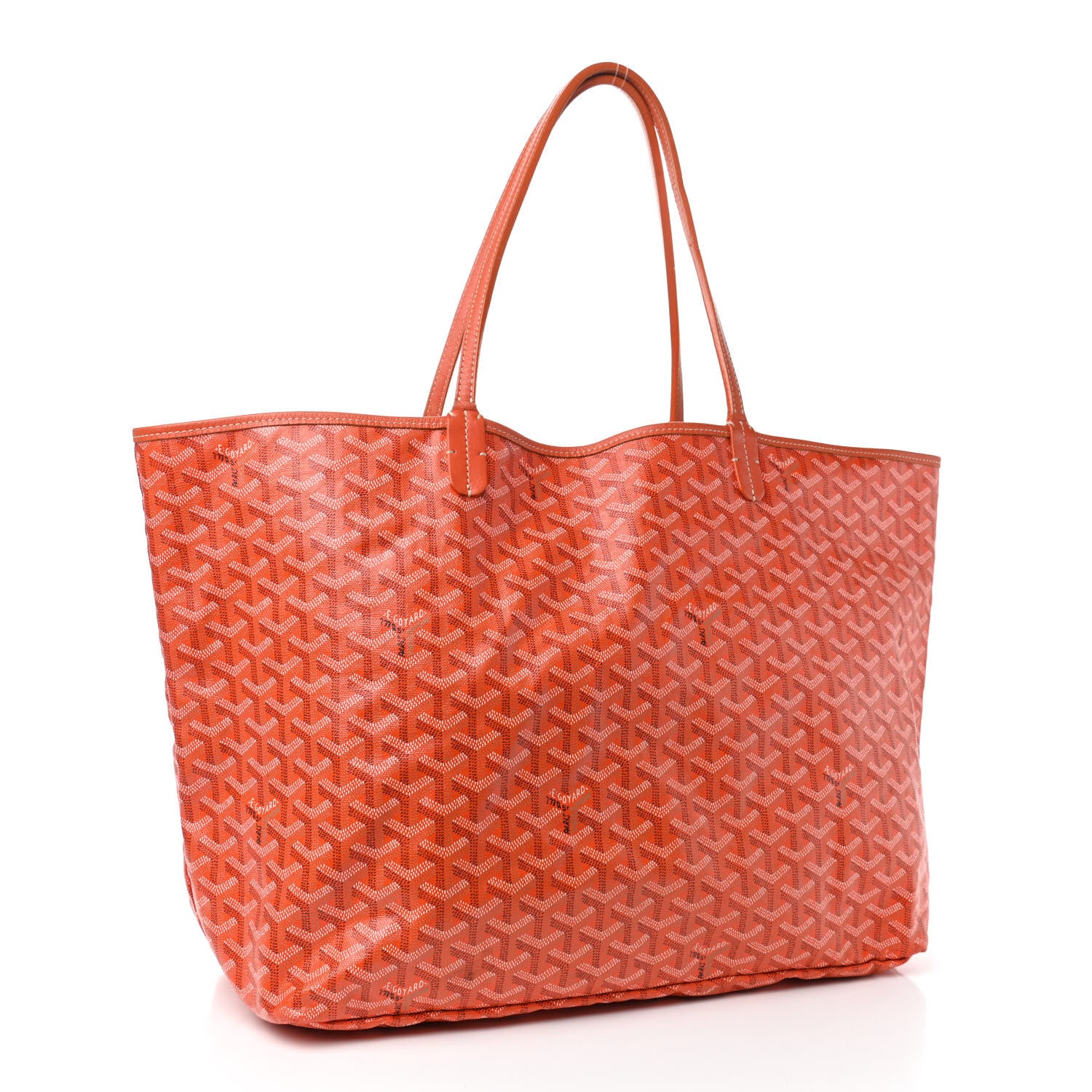 Goyard Goyardine Saint Louis GM Orange 4 of 8