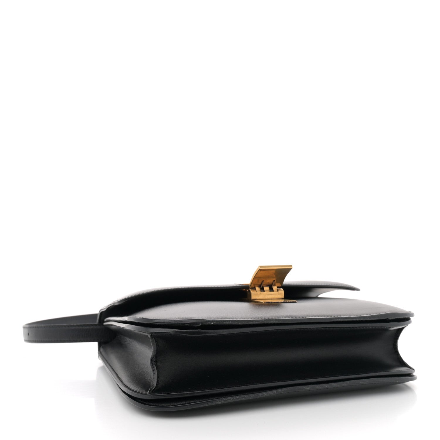 Celine Box Calfskin Medium Classic Box Flap Bag Black 4 of 14