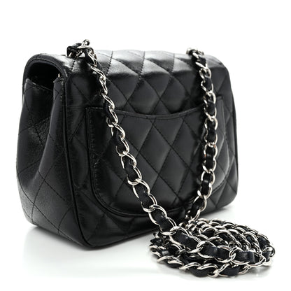 Chanel Lambskin Quilted Mini Square Flap Black 3 of 10