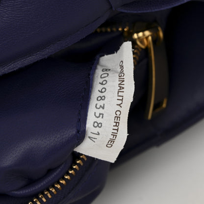 Bottega Veneta Lambskin Maxi Intreccio Padded Chain Cassette Crossbody Bag Unicorn 7 of 10