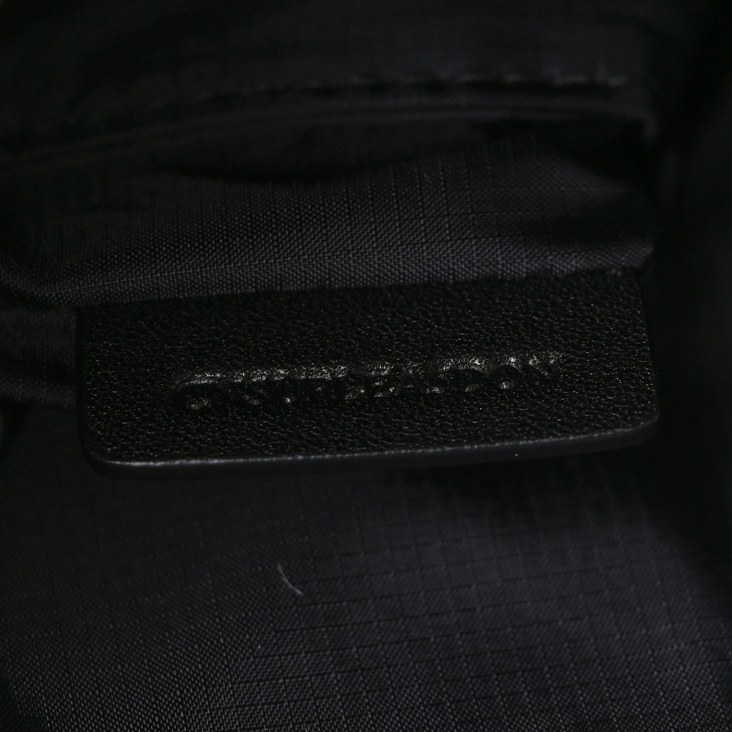 Nylon Neo Crossbody Bag Charcoal Grey