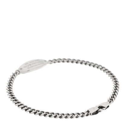 Tiffany Sterling Silver Diamond Return To Tiffany Oval ID Bracelet 2 of 4