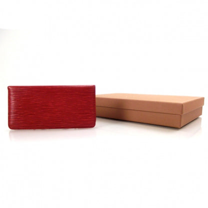 Louis Vuitton Epi Checkbook Cover Red 2 of 8
