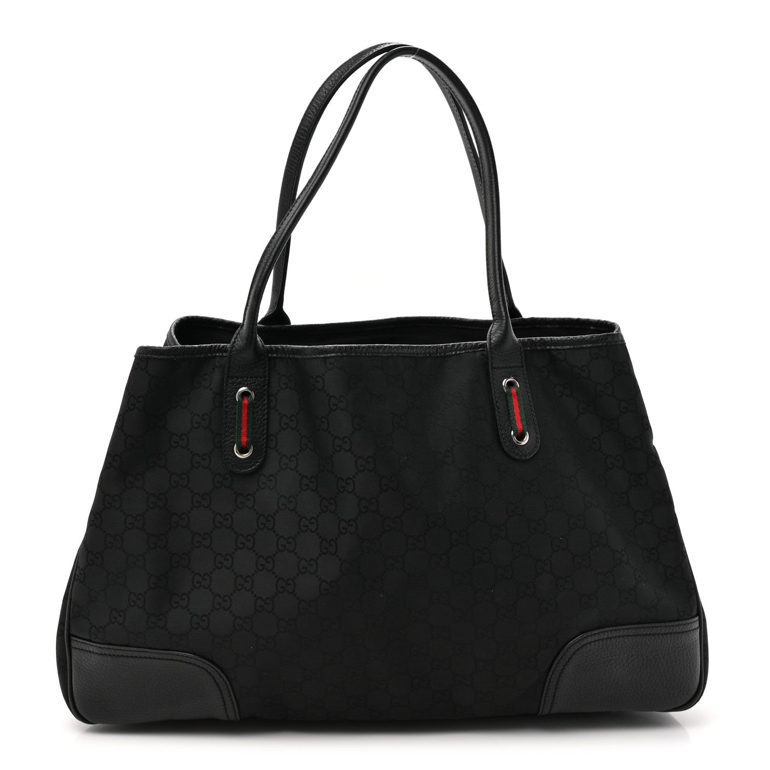 Gucci Nylon Monogram Large Princy Tote  Black 1 of 11