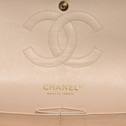 Chanel Lambskin Medium Double Flap Beige 5 of 8