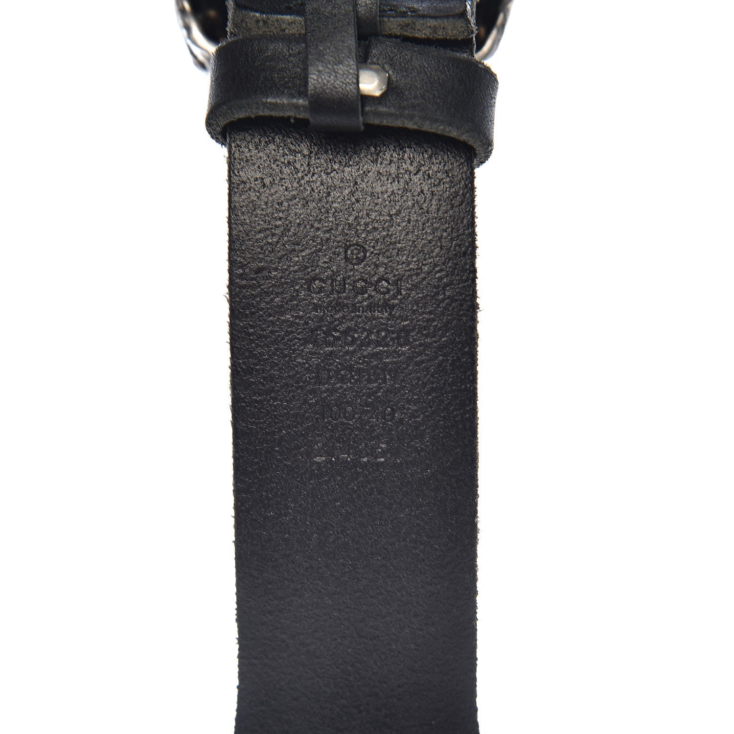 Gucci Calfskin Dionysus Braided Belt 100 40 Black 4 of 6