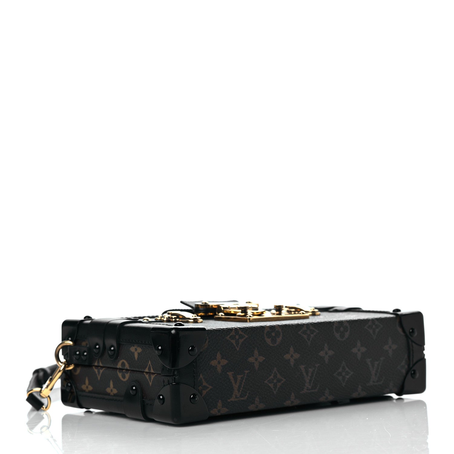 Louis Vuitton Monogram Petite Malle Black 4 of 9