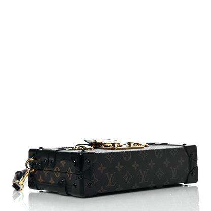 Louis Vuitton Monogram Petite Malle Black 4 of 9