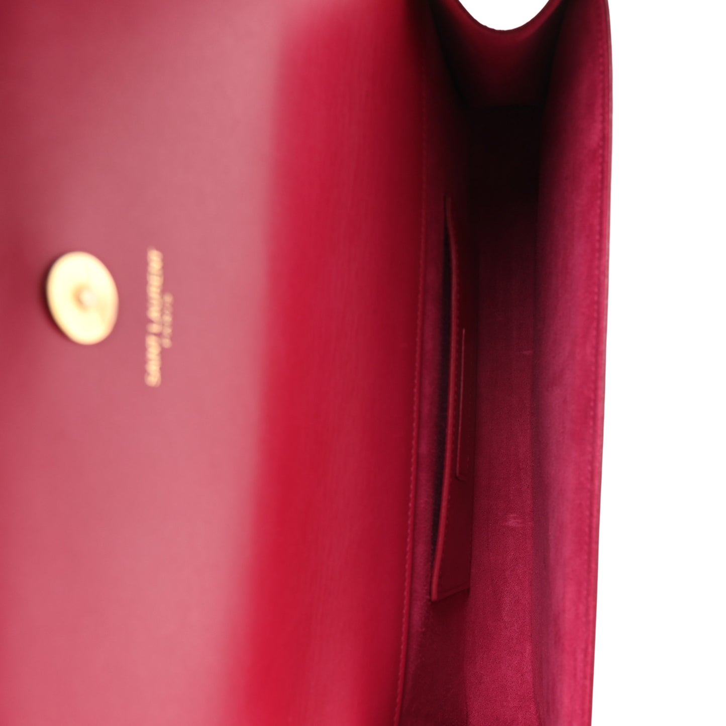 Grain De Poudre Classic Monogram Cassandre Clutch Lipstick Fuchsia