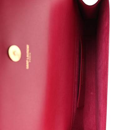 Saint Laurent Grain De Poudre Classic Monogram Cassandre Clutch Lipstick Fuchsia 5 of 7