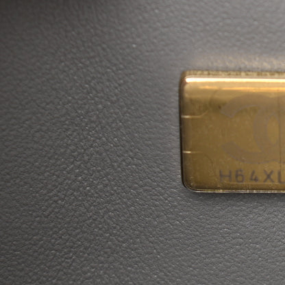 Chanel Caviar Quilted Small Double Flap Grey 8 of 11