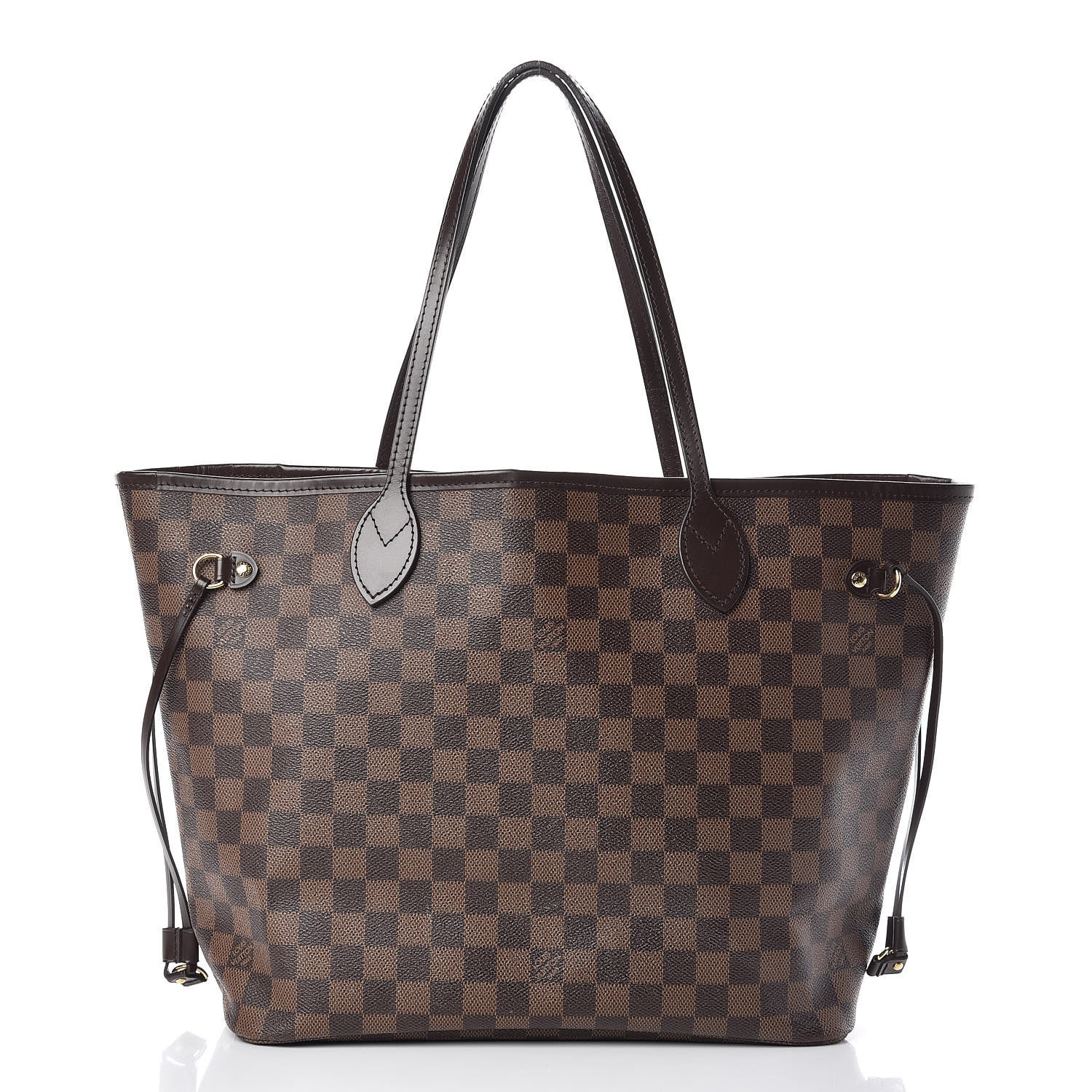 Louis Vuitton Damier Ebene Neo Neverfull MM Rose Ballerine 3 of 18