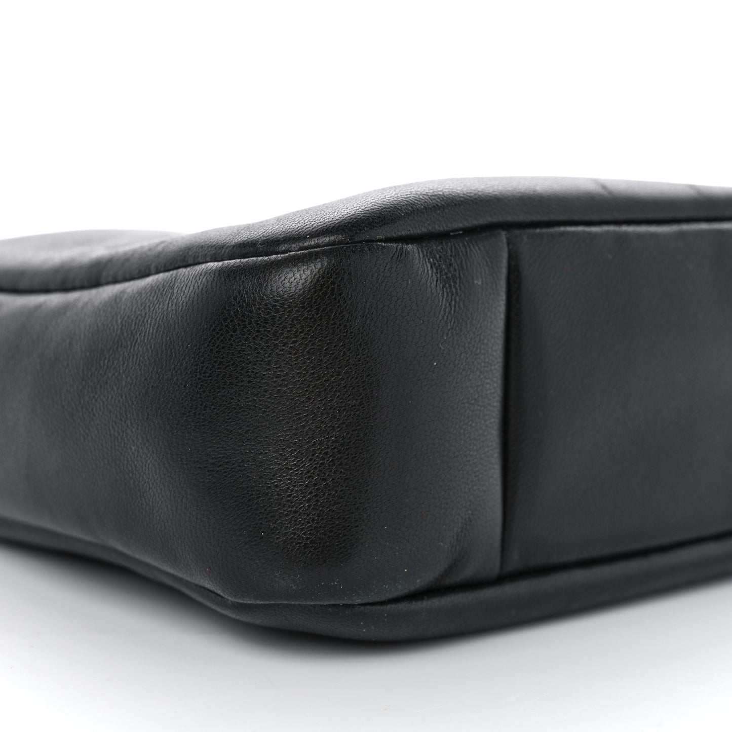 Padded Lambskin Le 5 A 7 Hobo Black