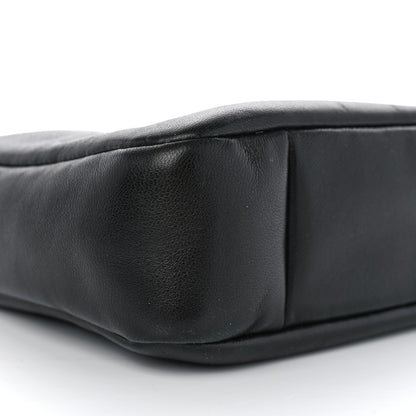 Saint Laurent Padded Lambskin Le 5 A 7 Hobo Black 9 of 10
