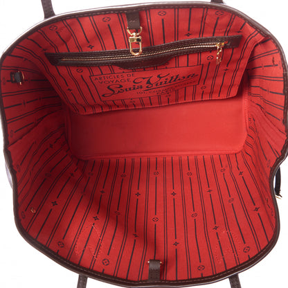 Louis Vuitton Damier Ebene Neverfull MM 6 of 8