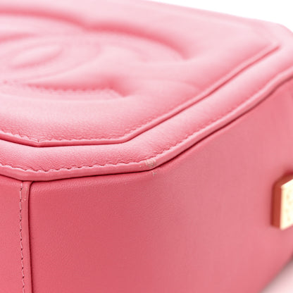 Chanel Calfskin CC Clock Camera Case Pink 11 of 14