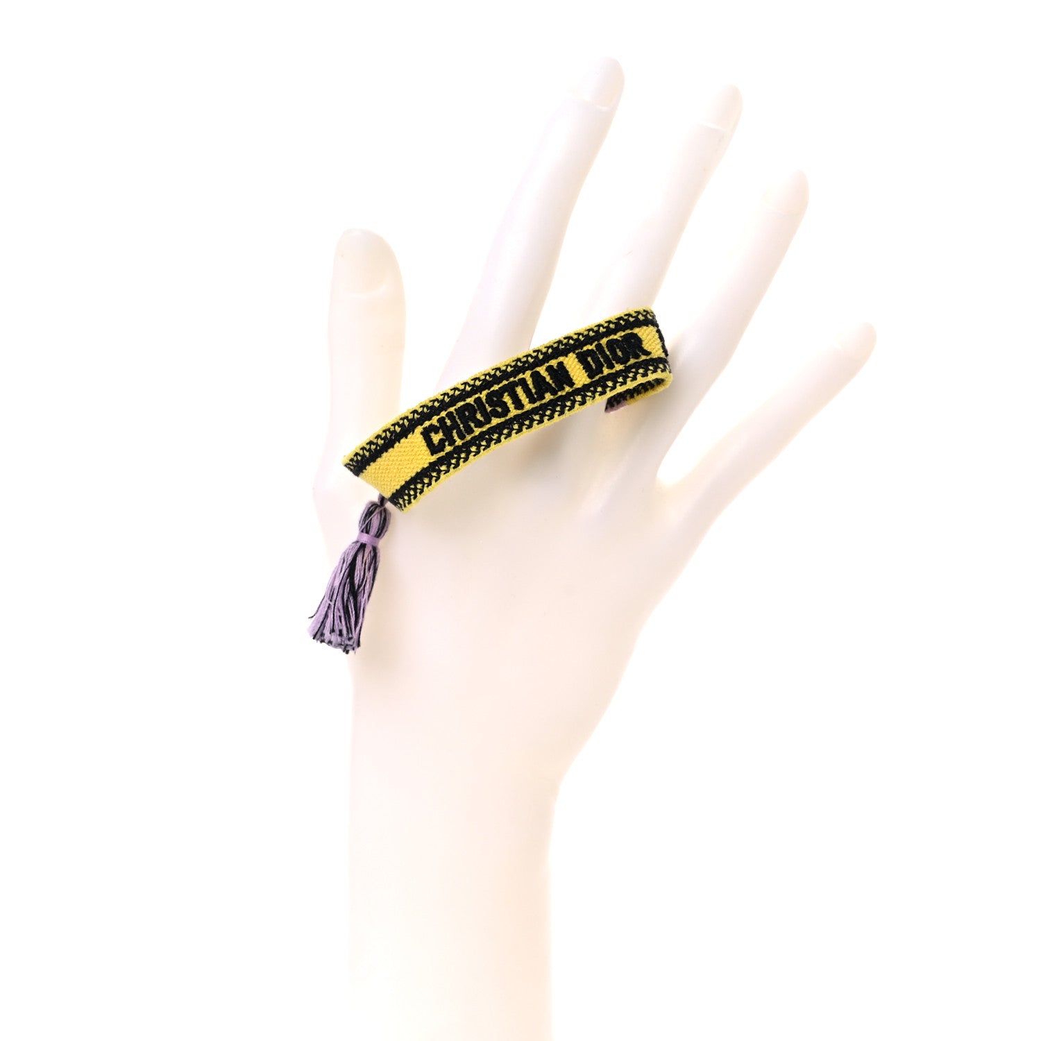 Christian Dior Woven Cotton J'Adior Friendship Bracelet 2 of 4