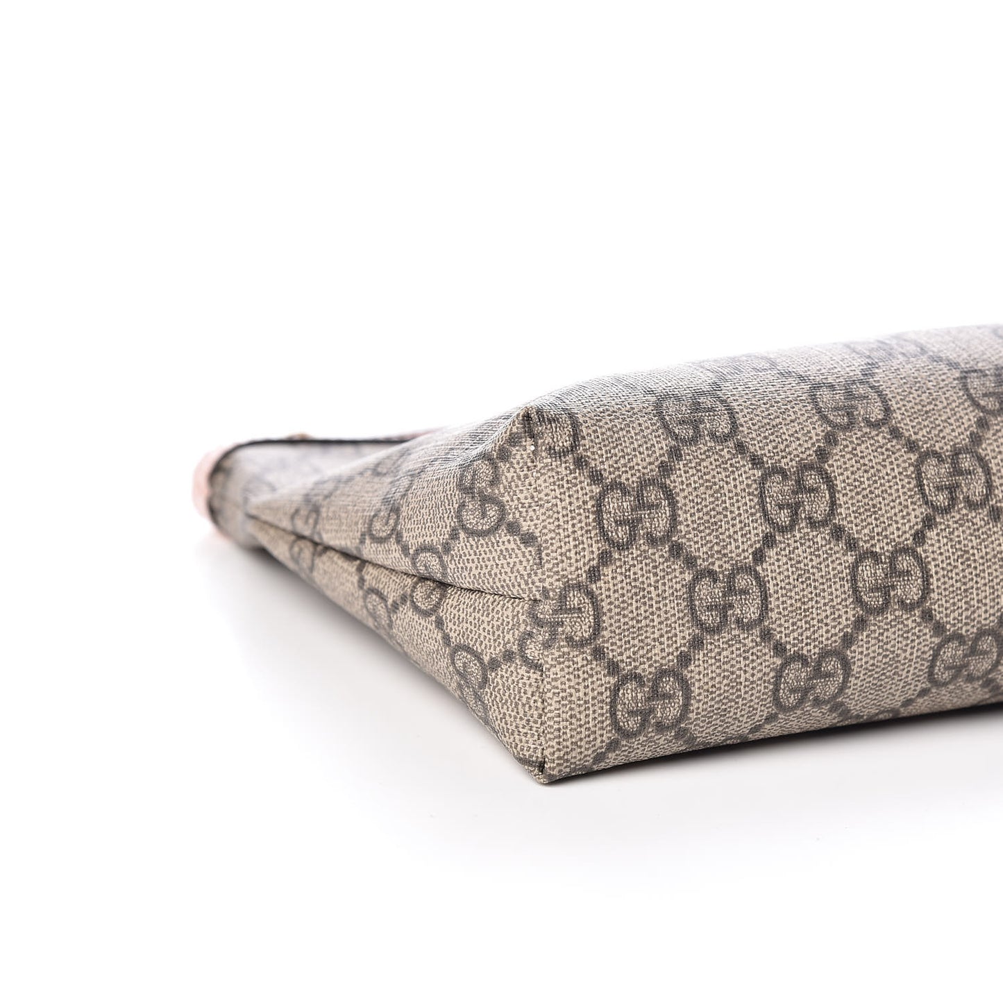 GG Supreme Monogram Soft Pouch Pink