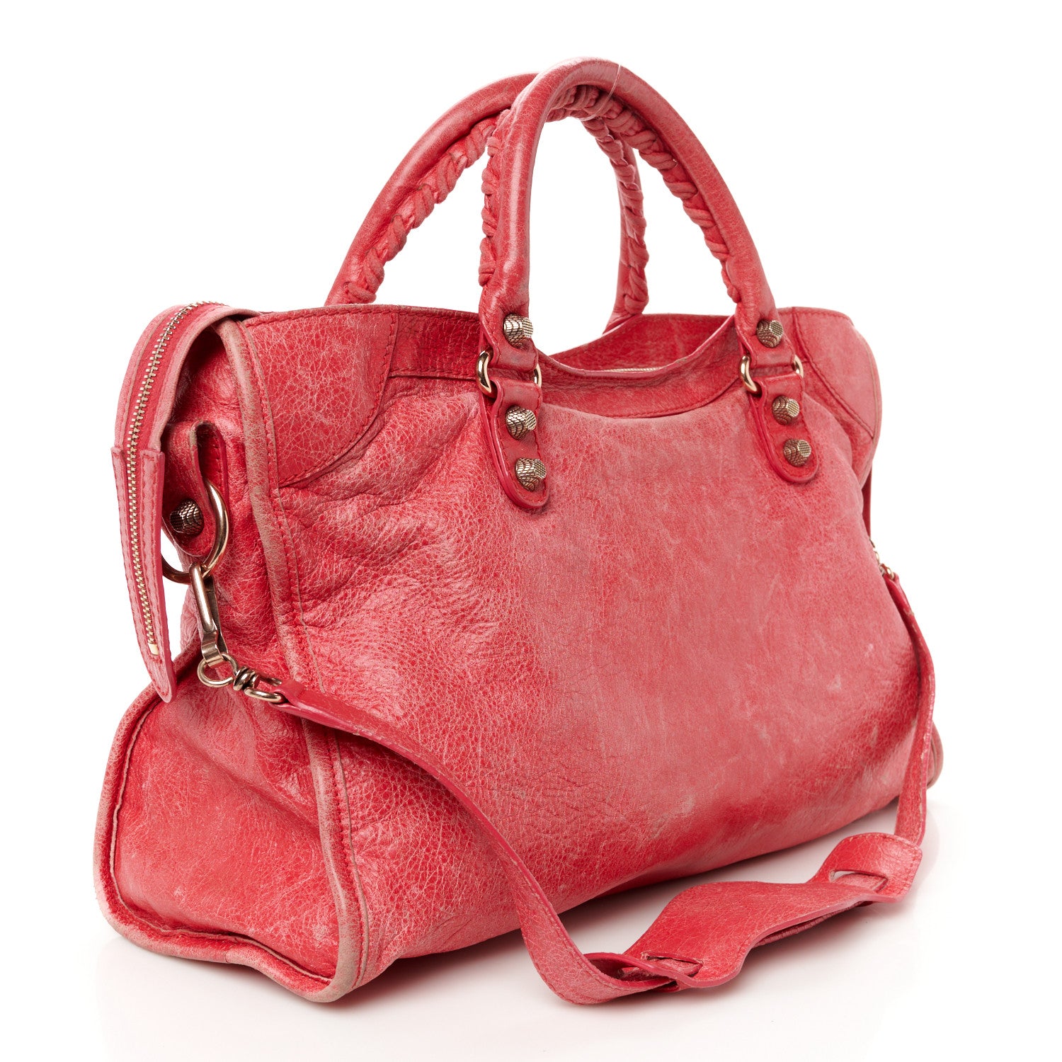 Balenciaga Agneau Giant 12 Rose Gold Hardware City Rose Thulian 4 of 13