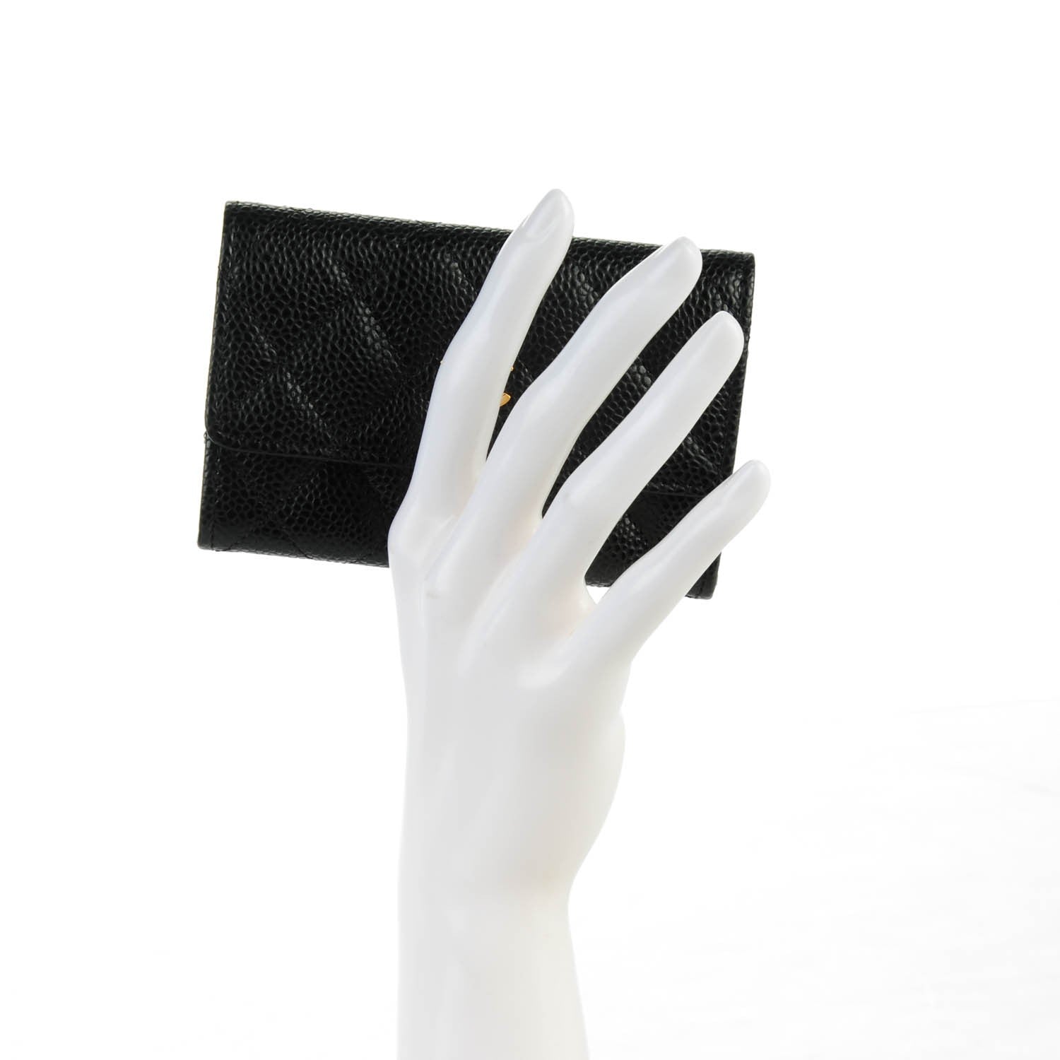 Chanel Caviar Quilted Card Holder Black 2 of 8