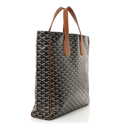 Goyard Goyardine Voltaire III Tote Black Gold 3 of 14