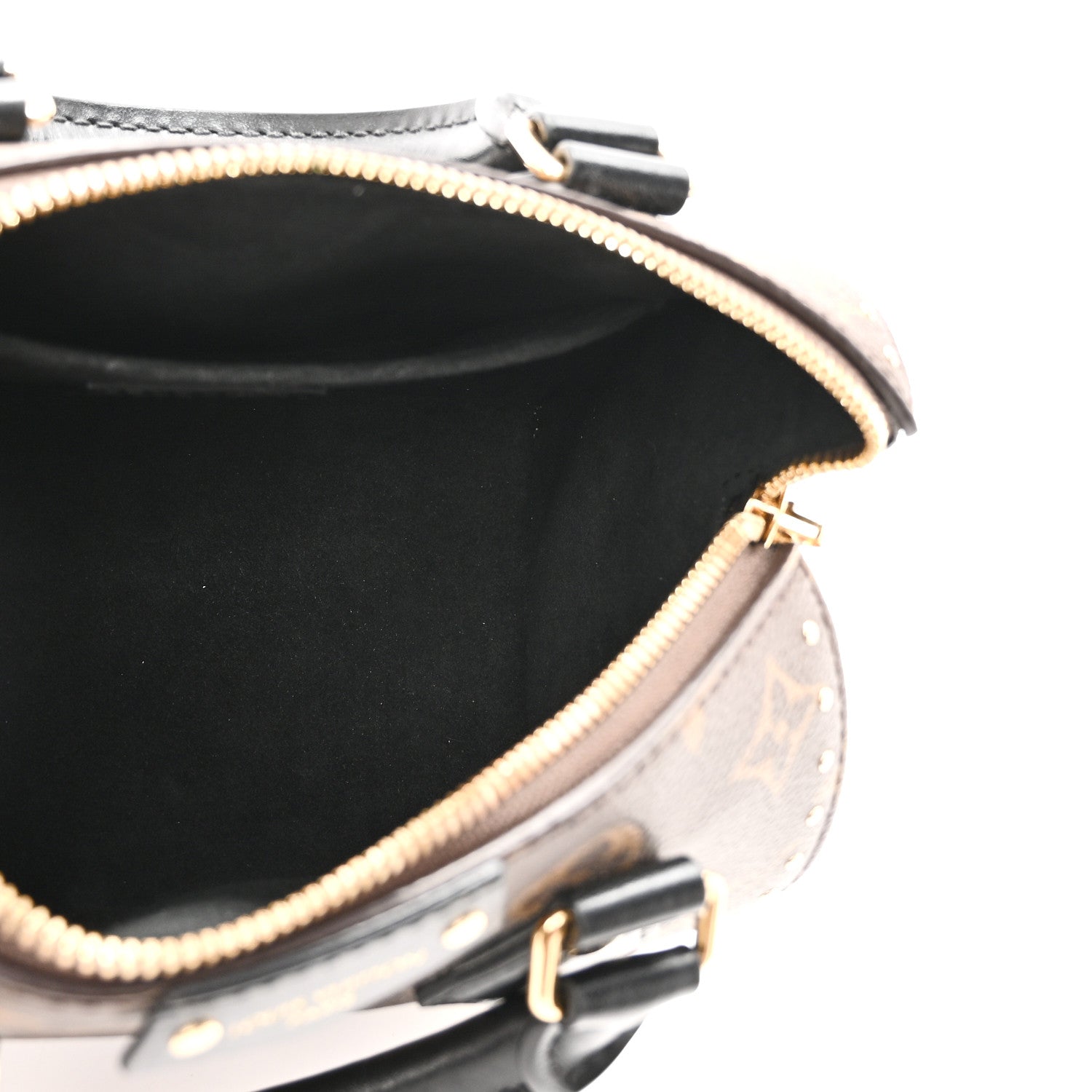 Louis Vuitton Reverse Monogram Speedy Trunk 20 5 of 10