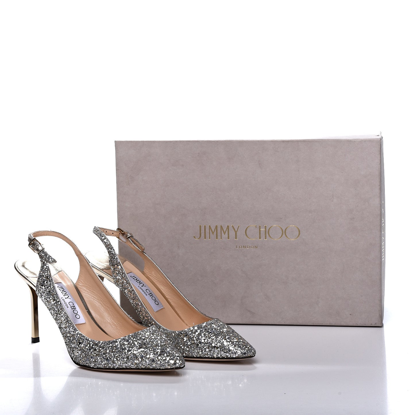Glitter Erin 85 Slingback Pump 38.5