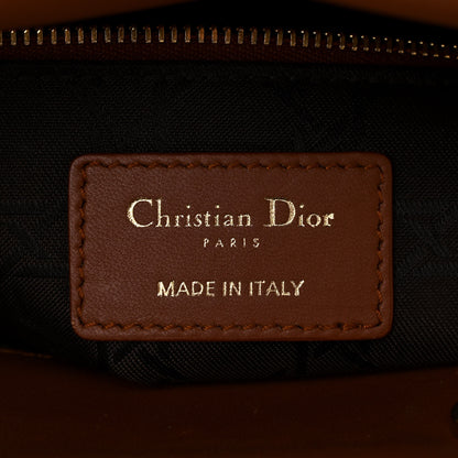 Christian Dior Calfskin Cannage Small My ABCDior Lady Dior Tan 6 of 13