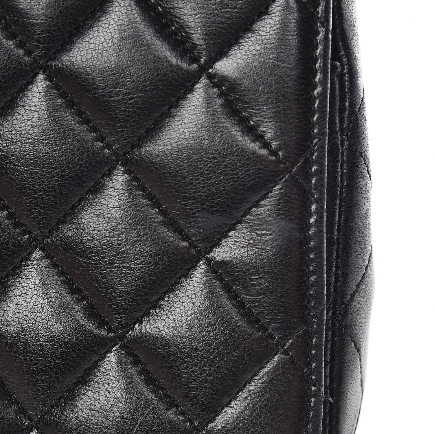 Chanel Lambskin Quilted Small Single Flap Black 14 of 15
