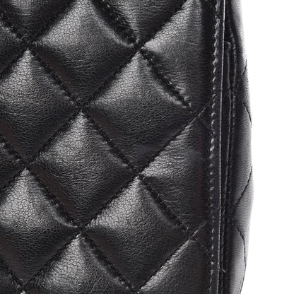 Chanel Lambskin Quilted Small Single Flap Black 14 of 15